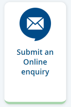 Online enquiry form