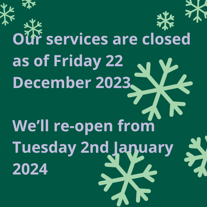 Helpline Opening Times